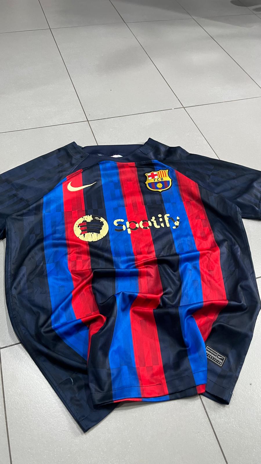 T-Shirt Nike x Barcellona - Barca - Football Vintage Y2K 90s 2000s American Style (L)
