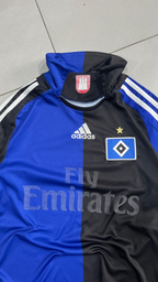 T-Shirt Adidas Hamburger SV (HSV) 2008/2009 Football Vintage Y2K American Style (S)