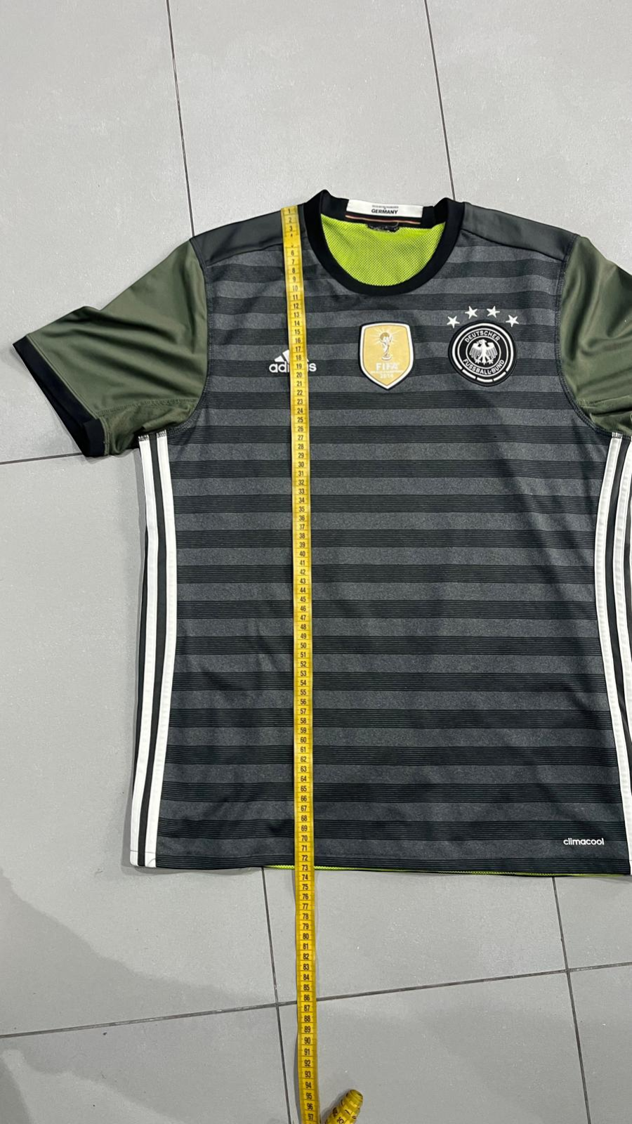T-Shirt Adidas Deutsche - Germania Mondiali - Football Vintage Y2K 90s 2000s American Style (M)