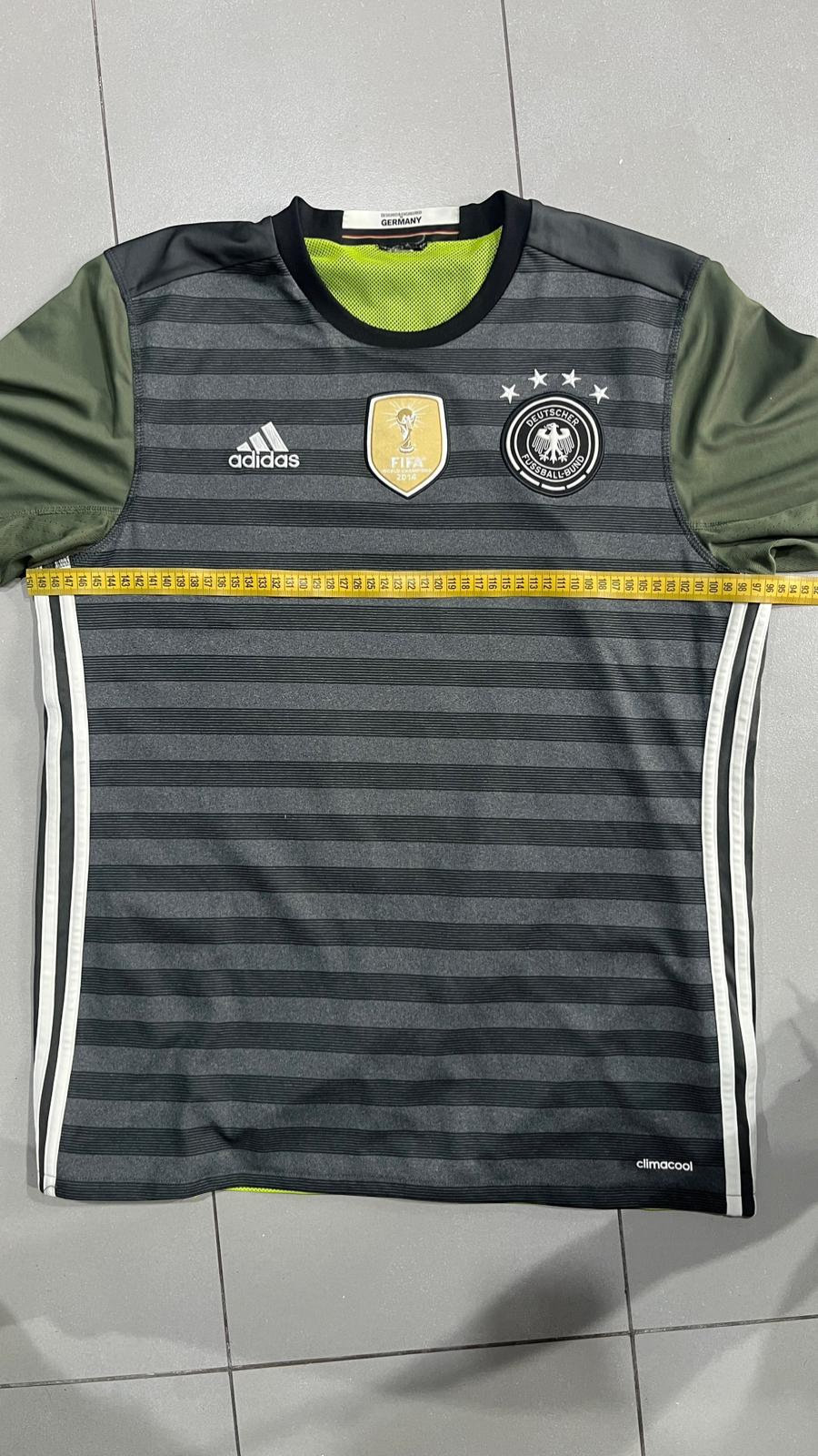 T-Shirt Adidas Deutsche - Germania Mondiali - Football Vintage Y2K 90s 2000s American Style (M)