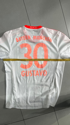 T-Shirt Adidas Bayern Monaco "Gustavo 30" Football Vintage Y2K 90s 2000s American Style (L)