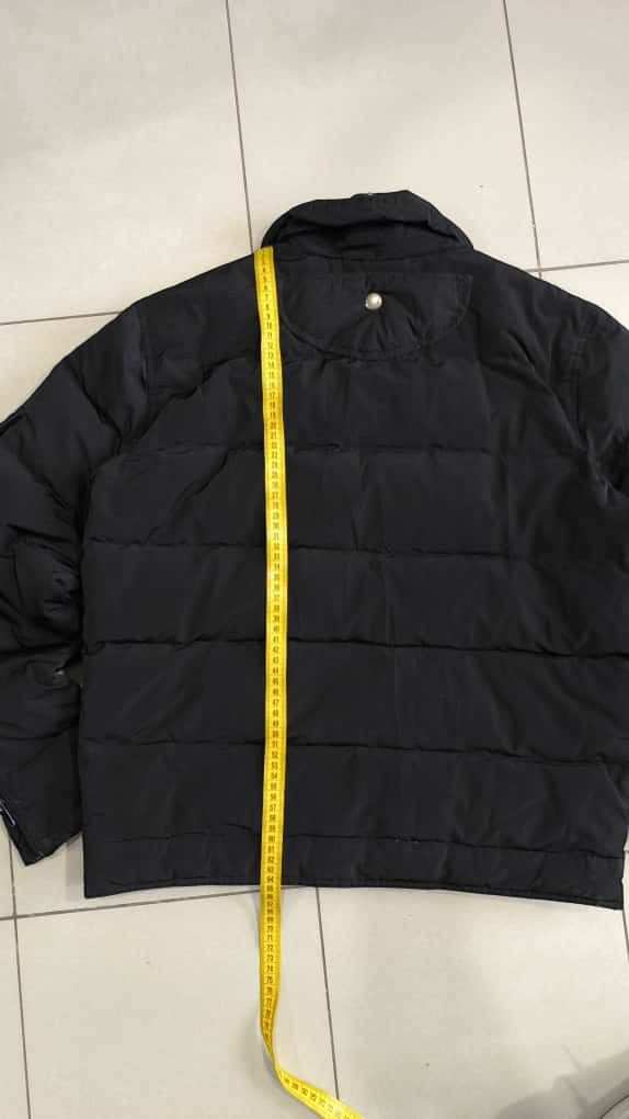 Bomber Giubbotto Nero Bomb Boogie Vintage Y2K 90s 2000s American Style Hip Hop Rave (M)