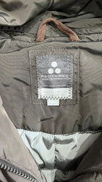 Cappotto Bomber Lungo Peuterey Donna Vintage Y2K 90s 2000s American Style Hip Hop Rave (S)
