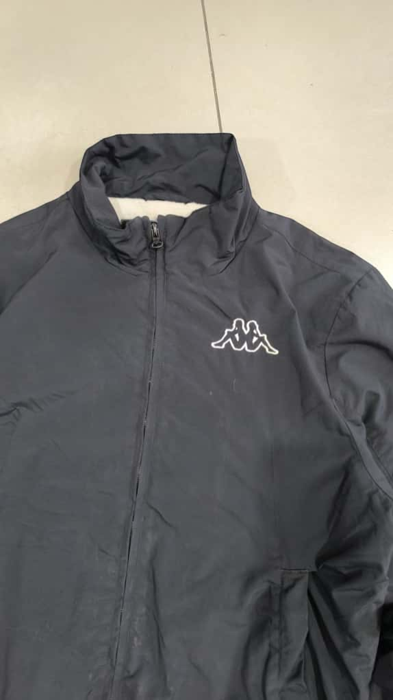 Giubbino Kappa Vintage Y2K 90s 2000s American Style Hip Hop Rave (S)