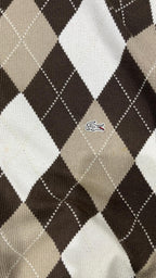 Maglioncino Zip Lacoste a Scacchi  (XXL)