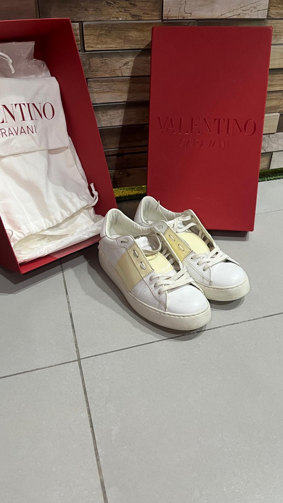 Sneakers Valentino Garavani Open Champagne  (37.5)
