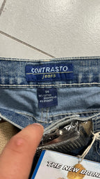 Denim Jeans Washed Embroidered BootCut Fit  (XXS)