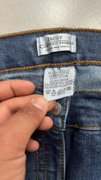 Denim Jeans Bootcut Washed Baggy Fit  (S)