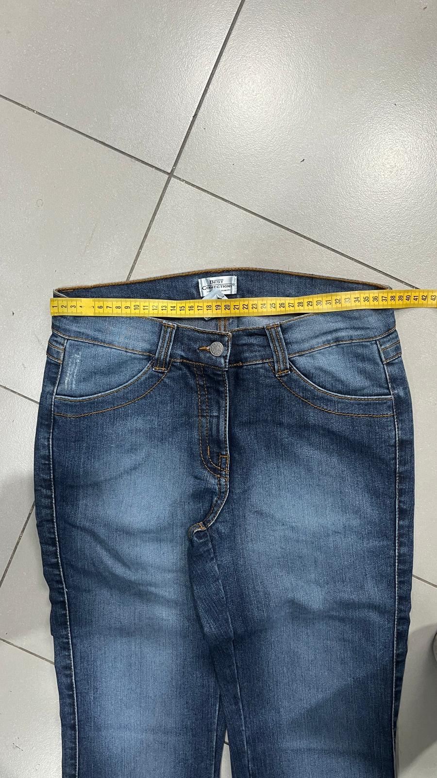 Denim Jeans Bootcut Washed Baggy Fit  (S)