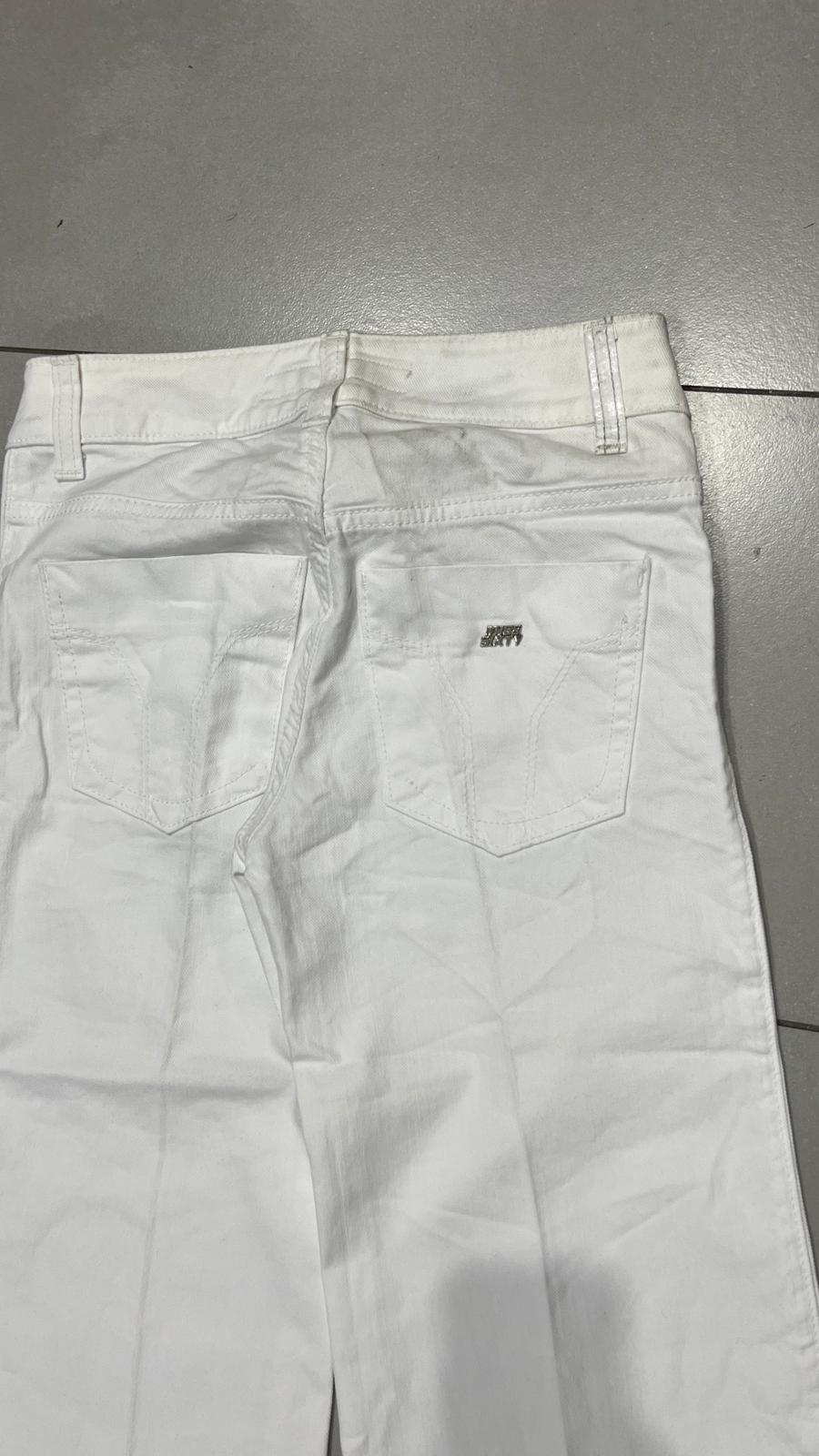 Denim Jeans White Baggy Fit MIss Sixty  (XS)