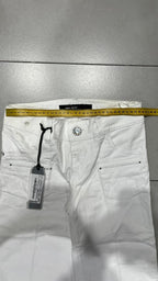 Denim Jeans White Baggy Fit MIss Sixty  (XS)