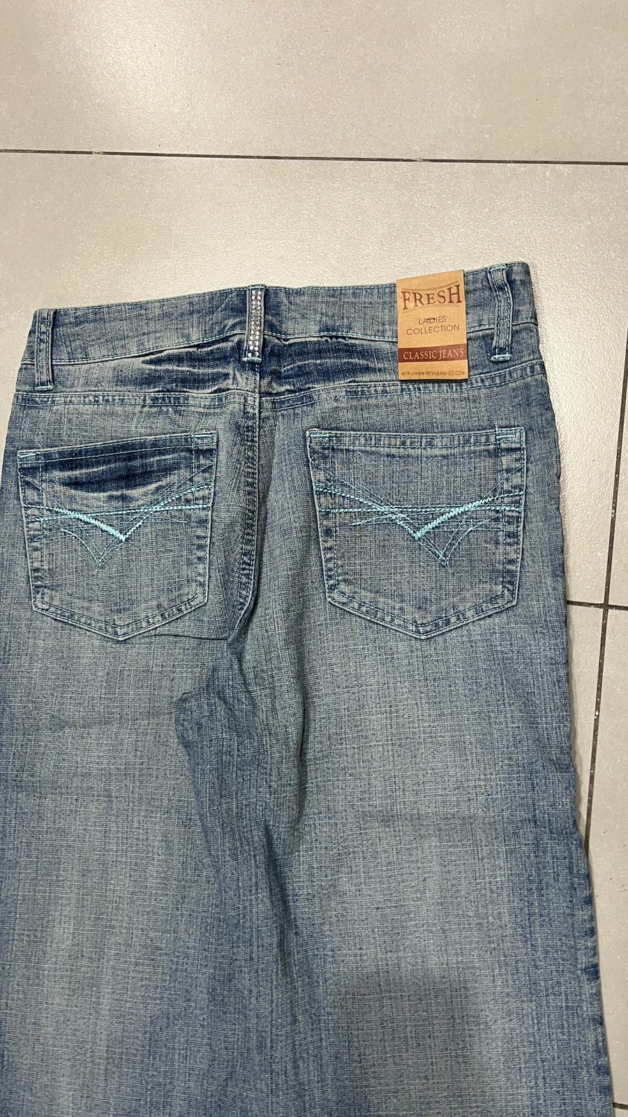 Denim Washed Pinocchietto 3/4  (XS)