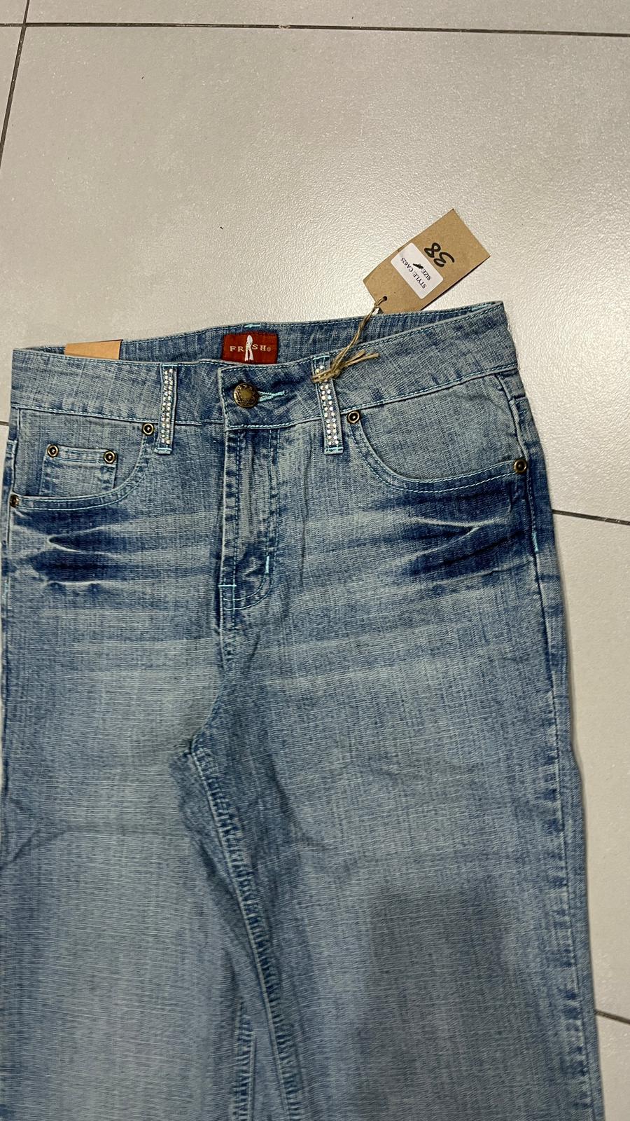 Denim Washed Pinocchietto 3/4  (XS)