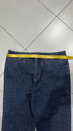 Denim Jeans Raw Baggy Fit  (S)