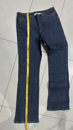 Denim Jeans Raw Baggy Fit  (S)