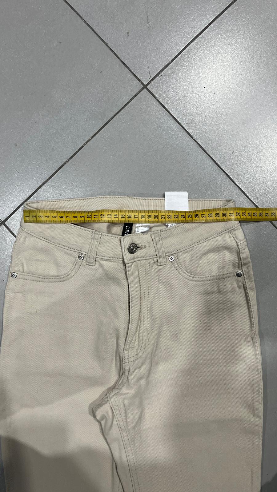 Denim Jeans Beige BootCut  (XXS)