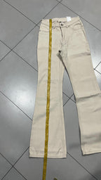 Denim Jeans Beige BootCut  (XXS)