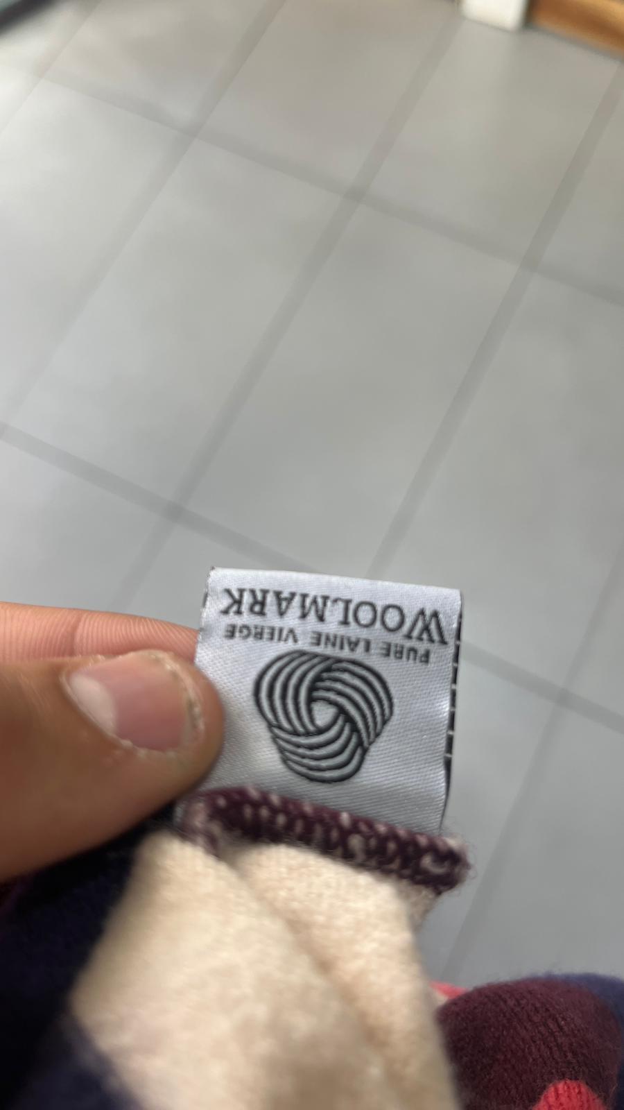Maglioncino a righe scollo a V Lacoste  (XS)