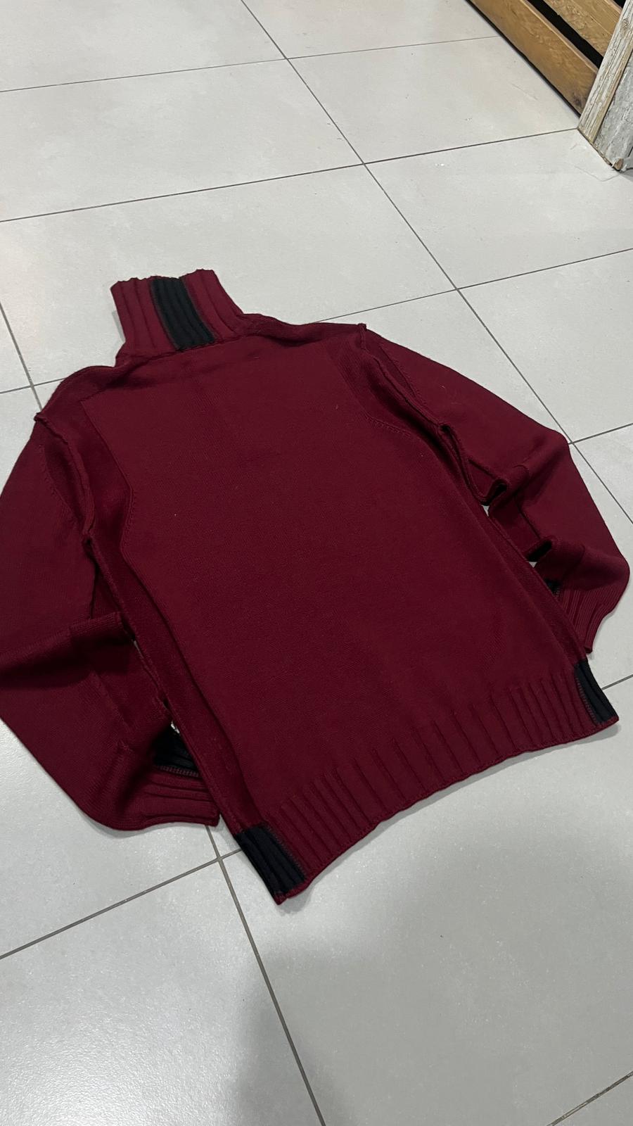 Maglione Lupetto con Zip Primo Emporio  (L)
