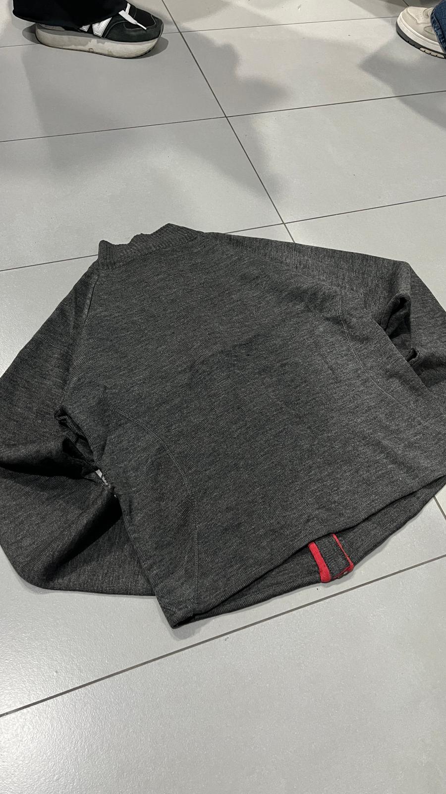 Felpa In Pile Adidas Zip  (L)