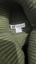 Maglione Vintage Lupetto Collo Alto  (XL)
