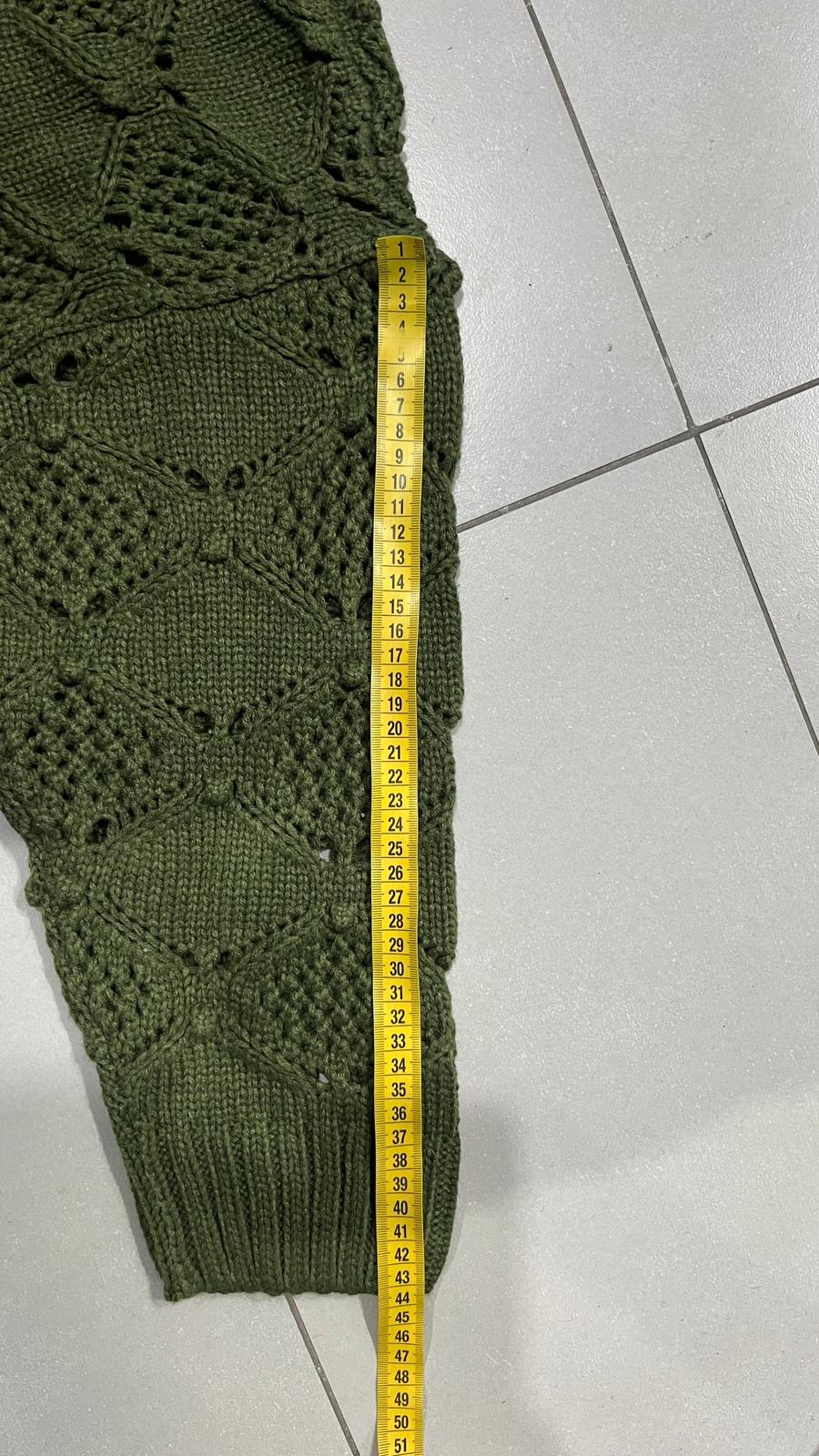 Maglione Vintage Lupetto Collo Alto  (XL)
