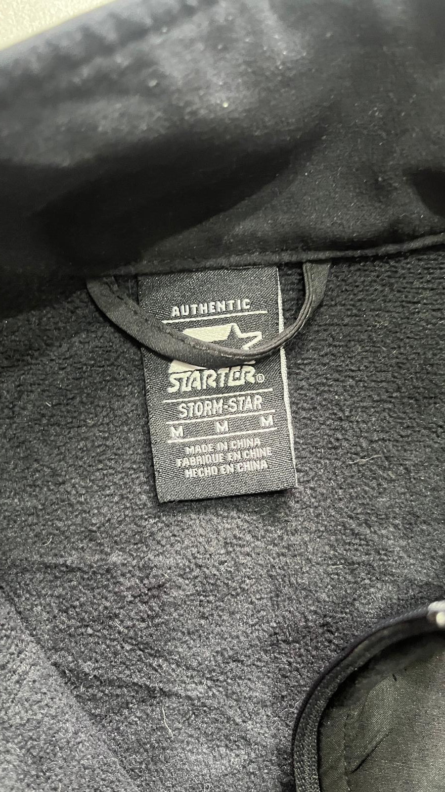 Giacca Starter Simple Black  (M)