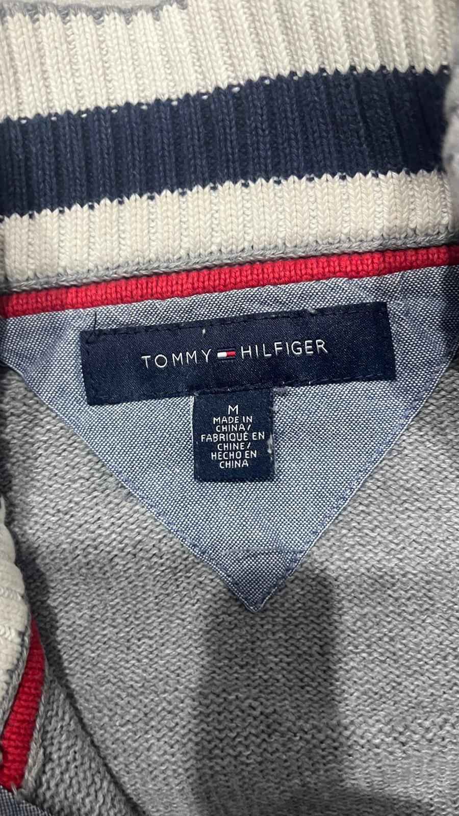 Maglione Tommy Hilfiger Zip Sweater Embroidered  (M)