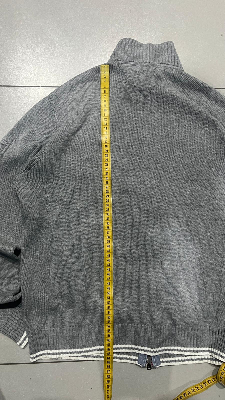 Maglione Tommy Hilfiger Zip Sweater Embroidered  (M)