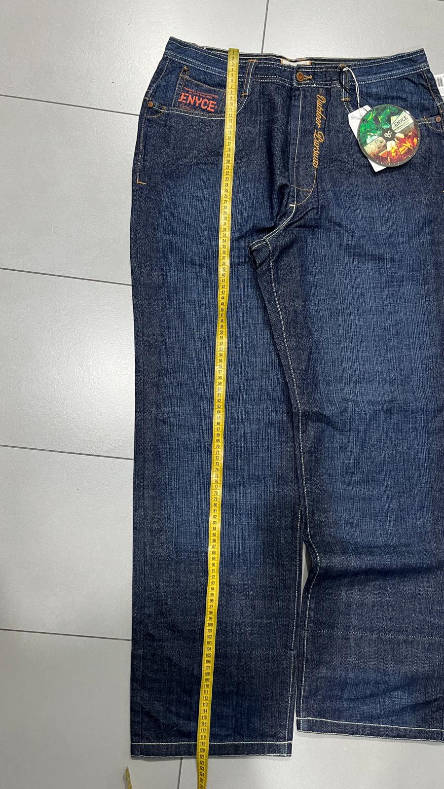 Denim Jeans Blu Wash Baggy Fit  (XL)