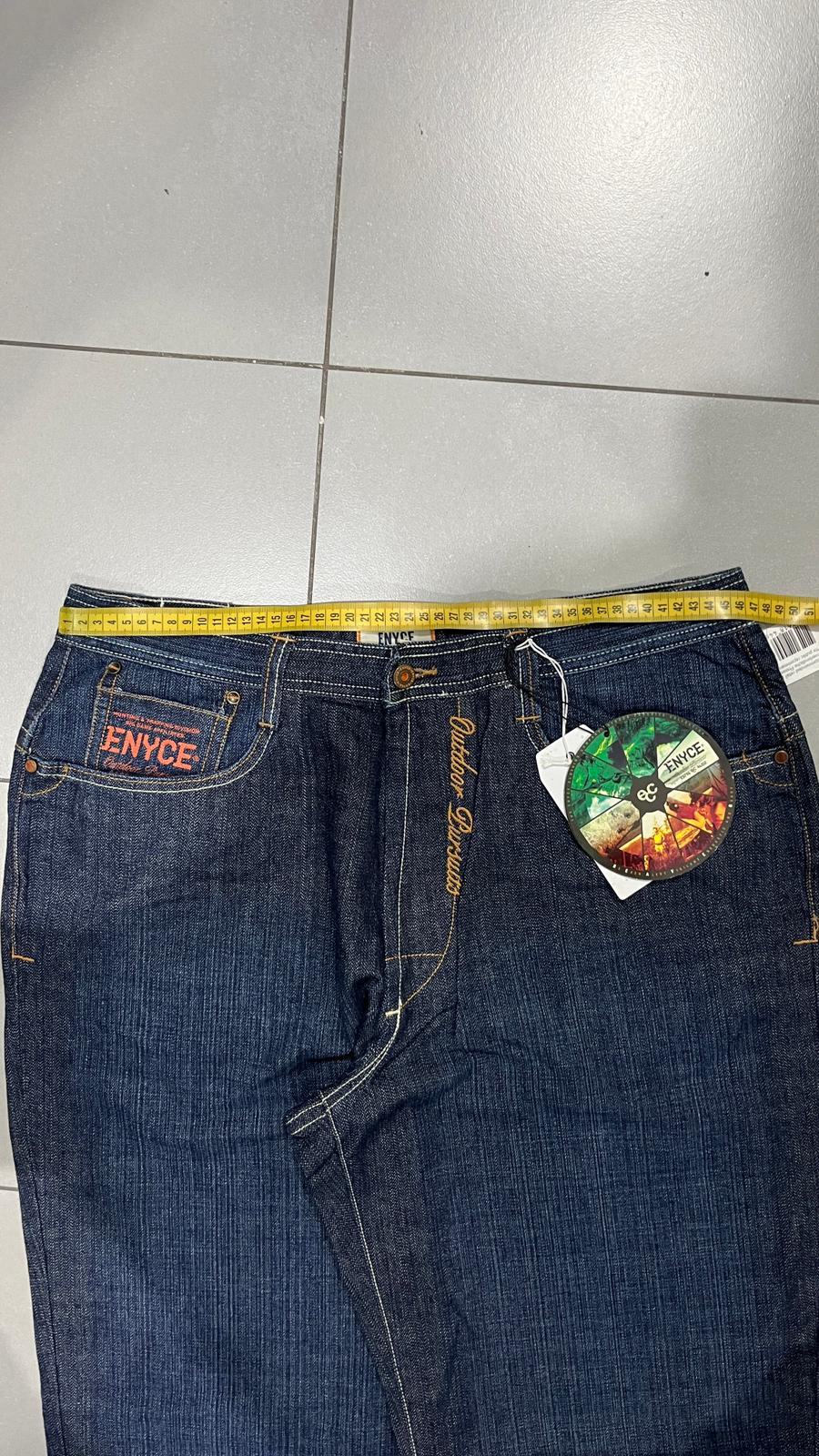 Denim Jeans Blu Wash Baggy Fit  (XL)
