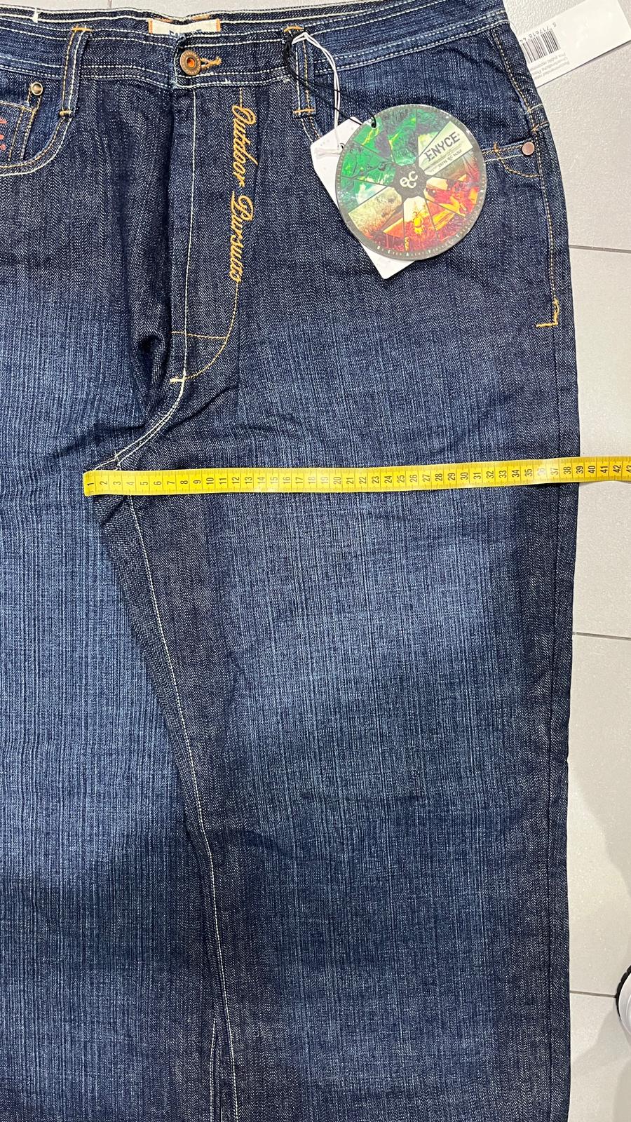 Denim Jeans Blu Wash Baggy Fit  (XL)