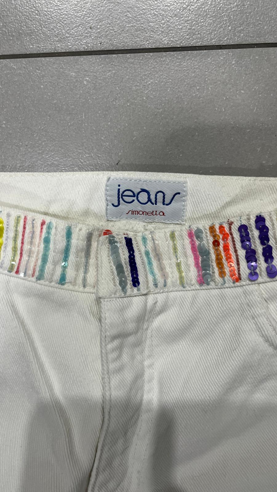 Denim Printed Particular  (XS)
