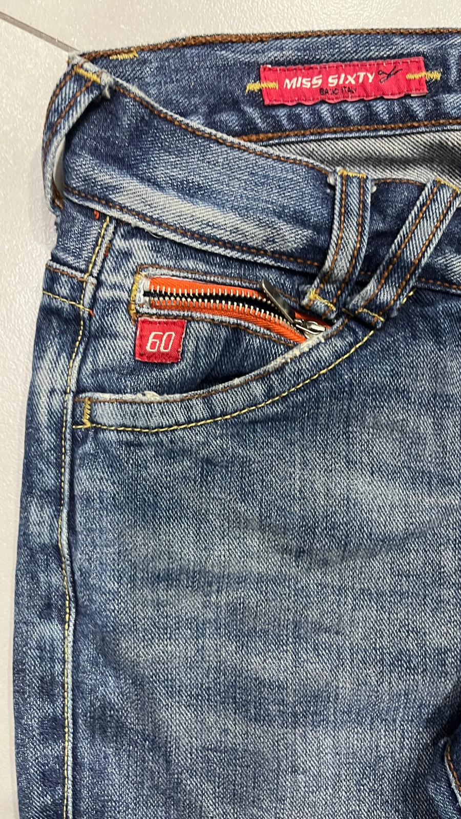 Denim Miss Sixty Low Waist Straight Fit  (S)