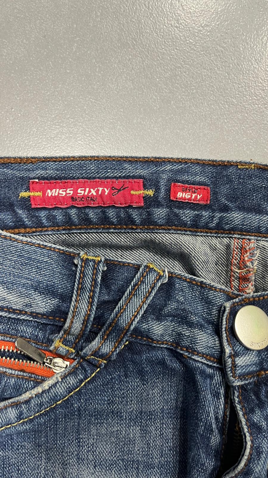 Denim Miss Sixty Low Waist Straight Fit  (S)