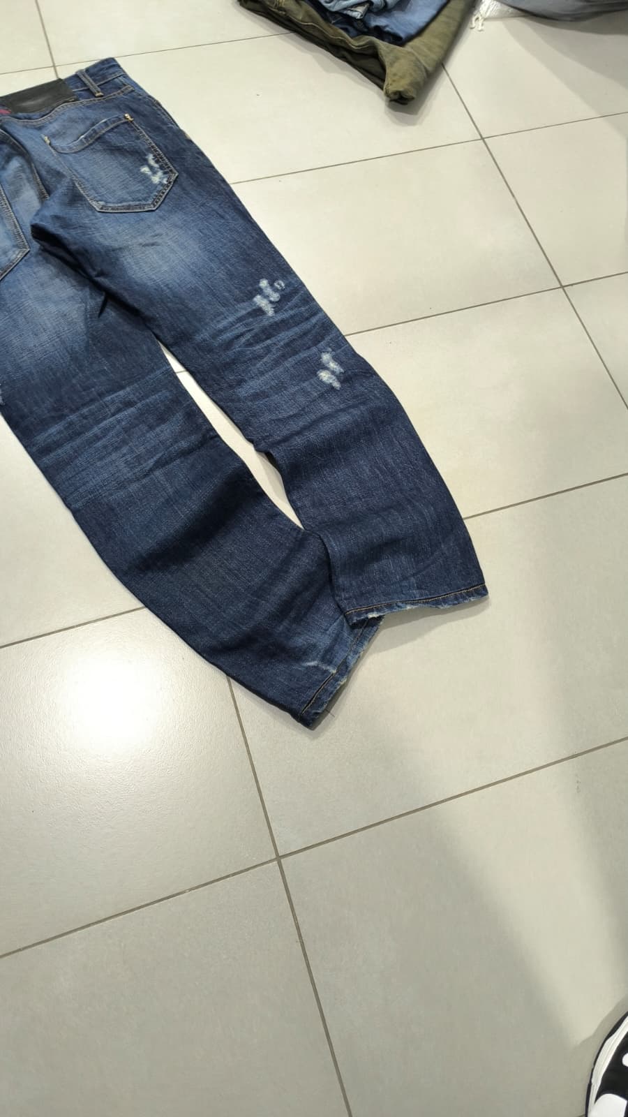 Denim Philipp Plein Embroidered Red  (M)