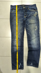 Denim Philipp Plein Embroidered Red  (M)
