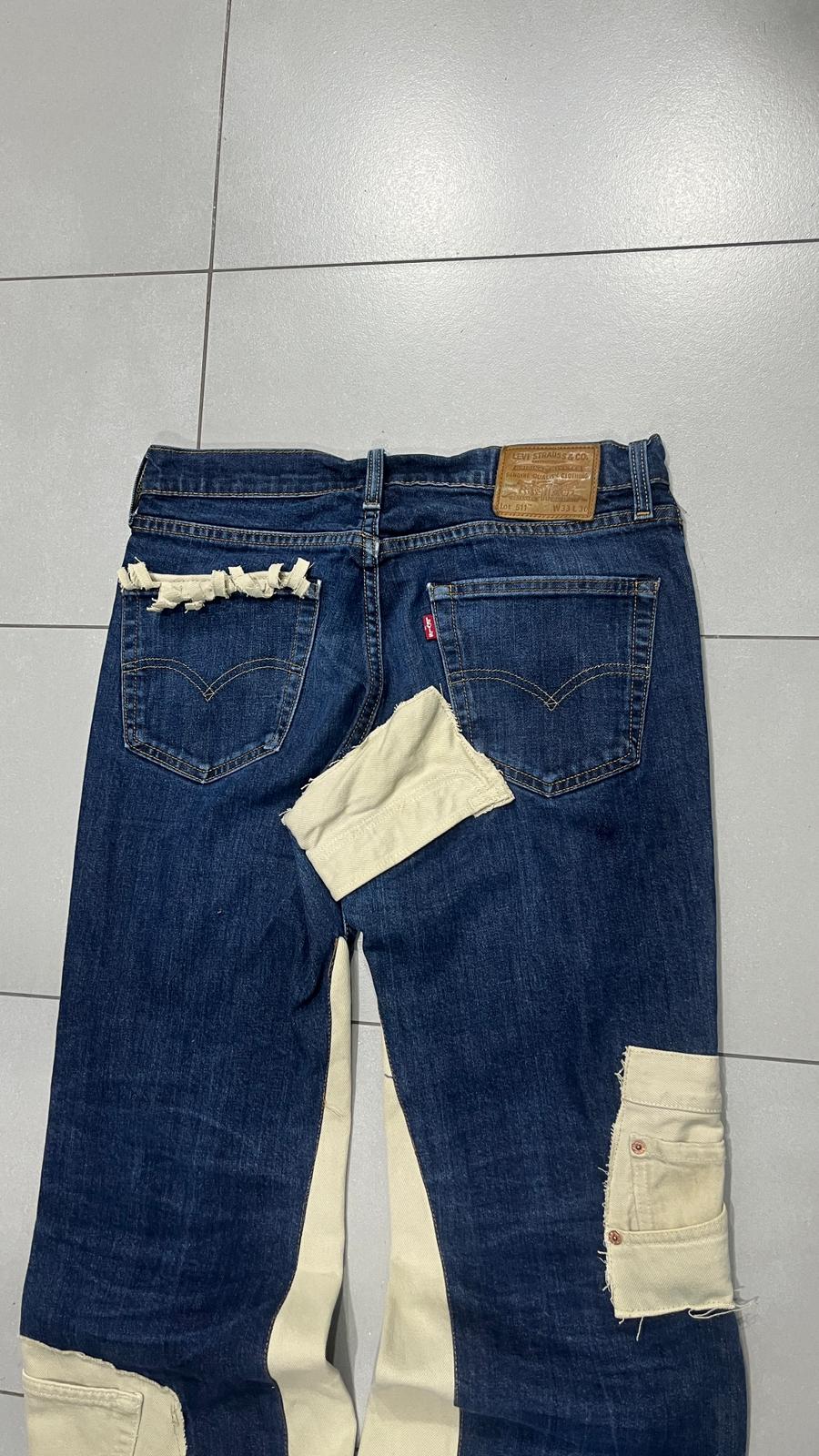 Denim Levis Custom Washed Baggy Fit  (M)