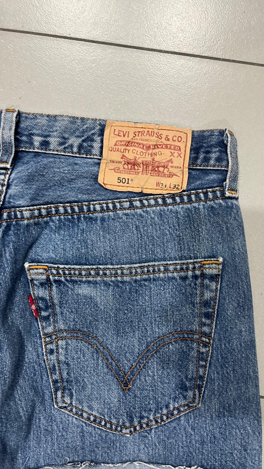 Denim Levis Custom Dark (S)
