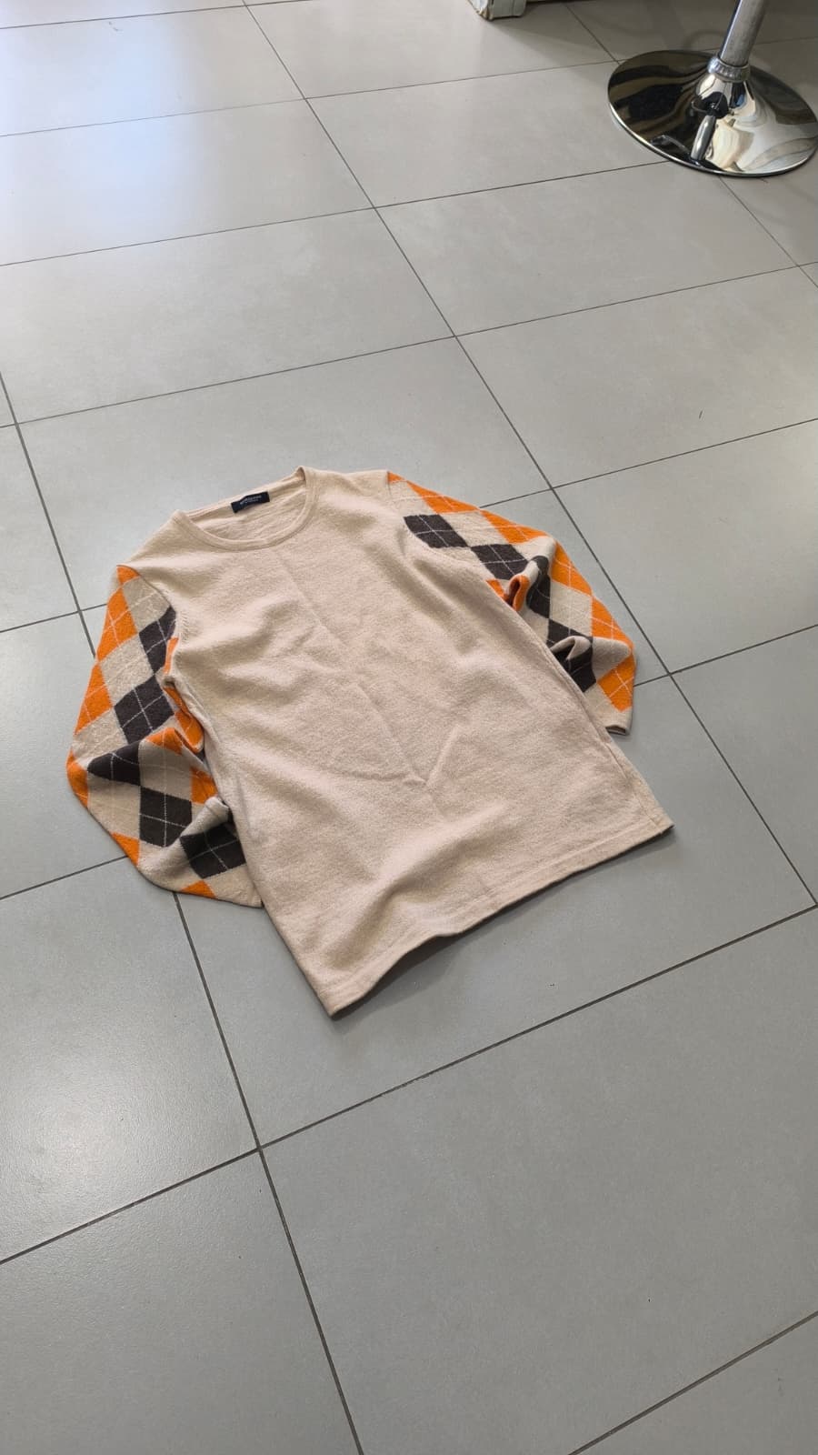 Maglione Burberry Quadri da Donna  (S)