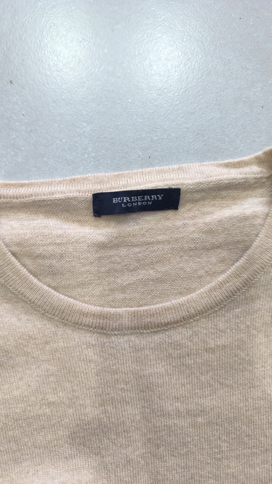 Maglione Burberry Quadri da Donna  (S)