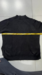 Maglione Mono Colore Nero  (S)