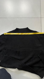 Maglione Mono Colore Nero  (S)