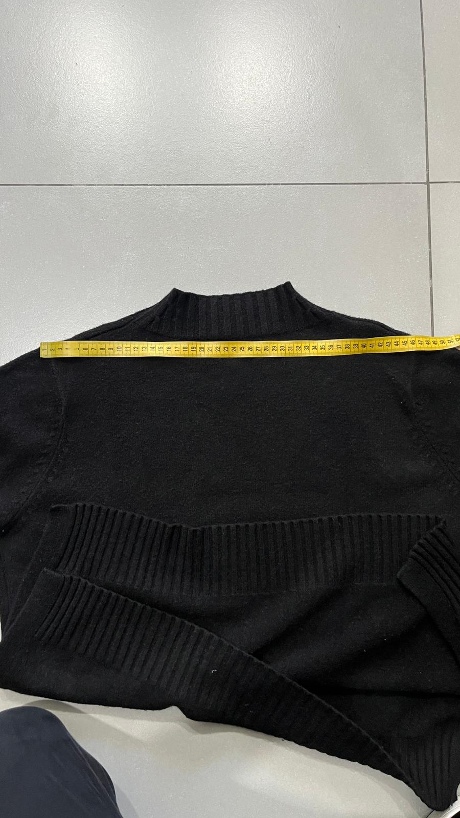 Maglione Mono Colore Nero  (S)