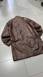 Capotto Lungo in Vera Pelle  (XL)