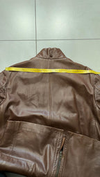 Capotto Lungo in Vera Pelle  (XL)
