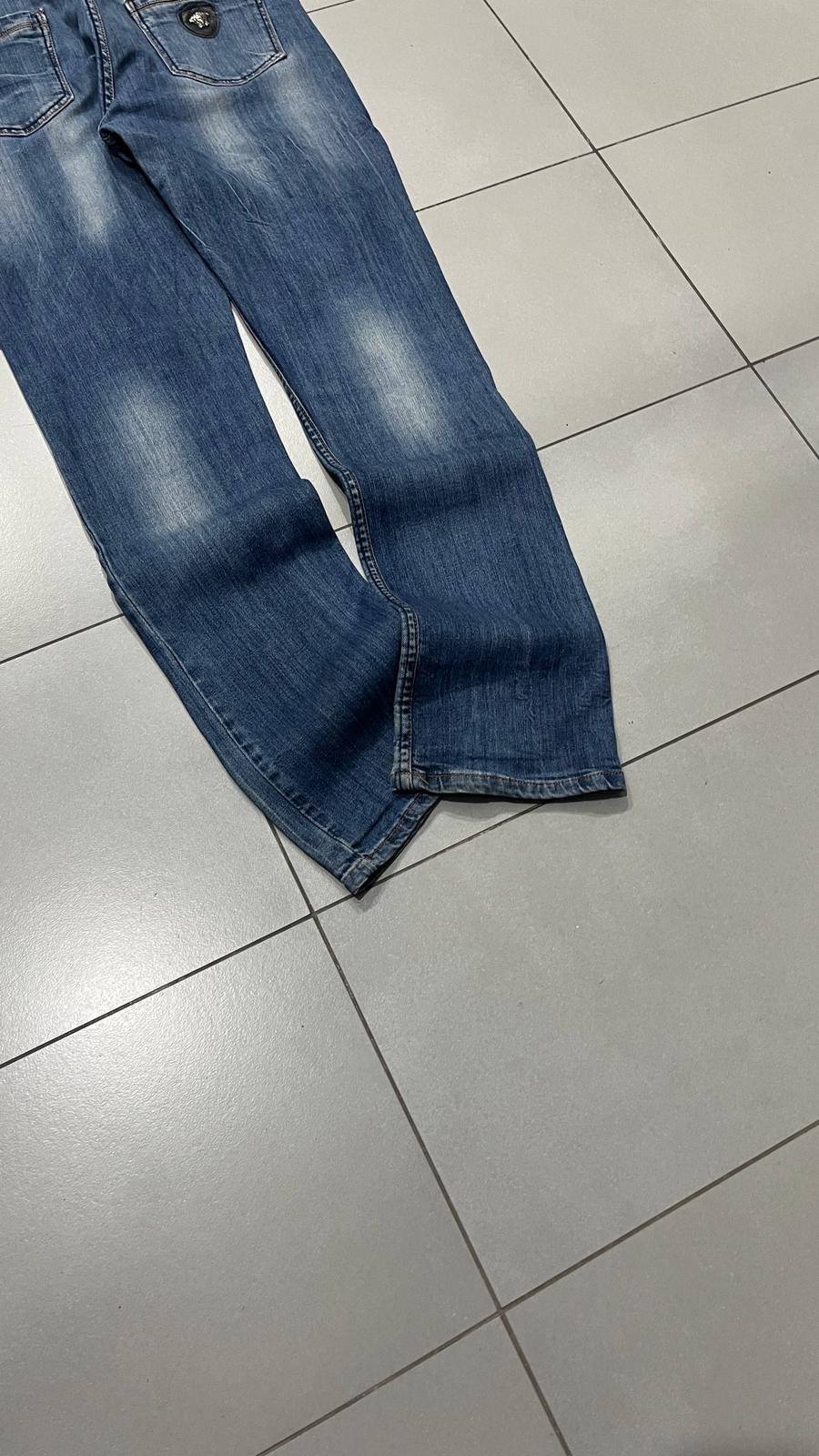 Denim Jeans Versace Straight Fit Washed (M)