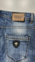 Denim Jeans Versace Straight Fit Washed (M)