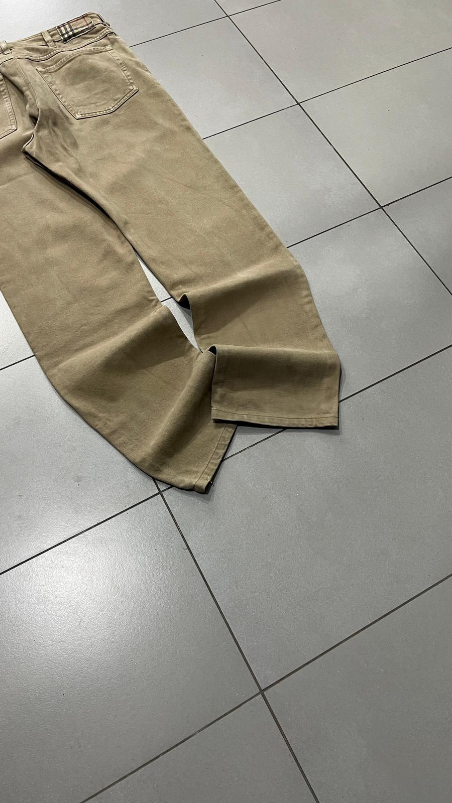 Pants Burberry Brown Straight Fit  (M)