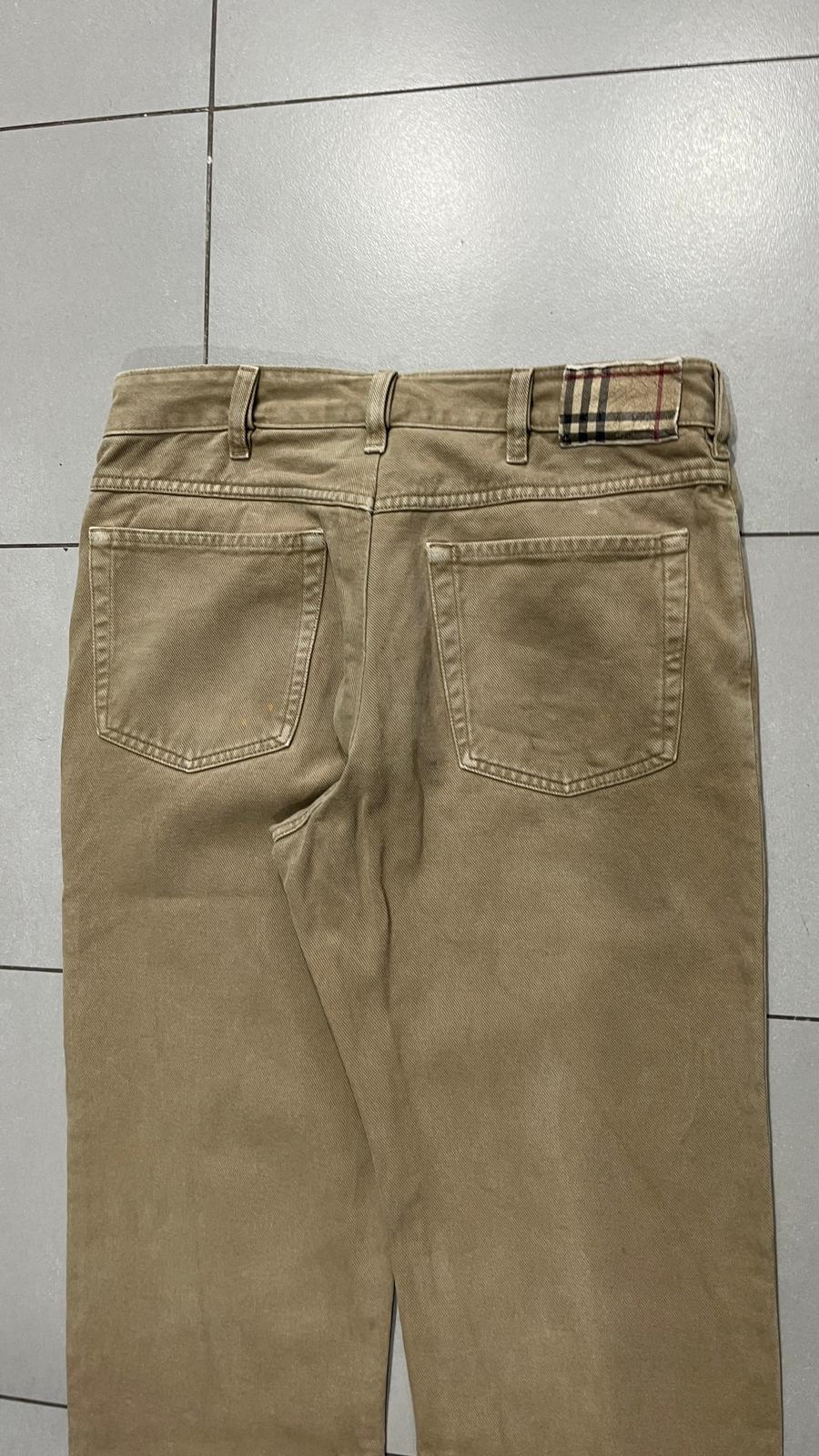 Pants Burberry Brown Straight Fit  (M)
